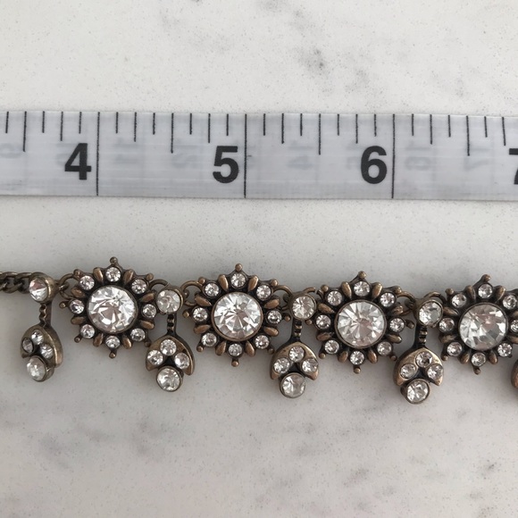 Forever 21 Crystal Gem Necklace - Picture 5 of 7